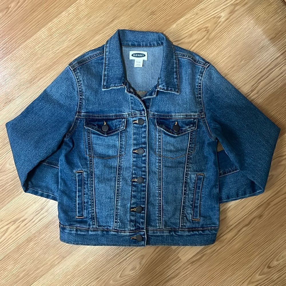 Old Navy Girls Size XL (14) Denim Jean Jacket